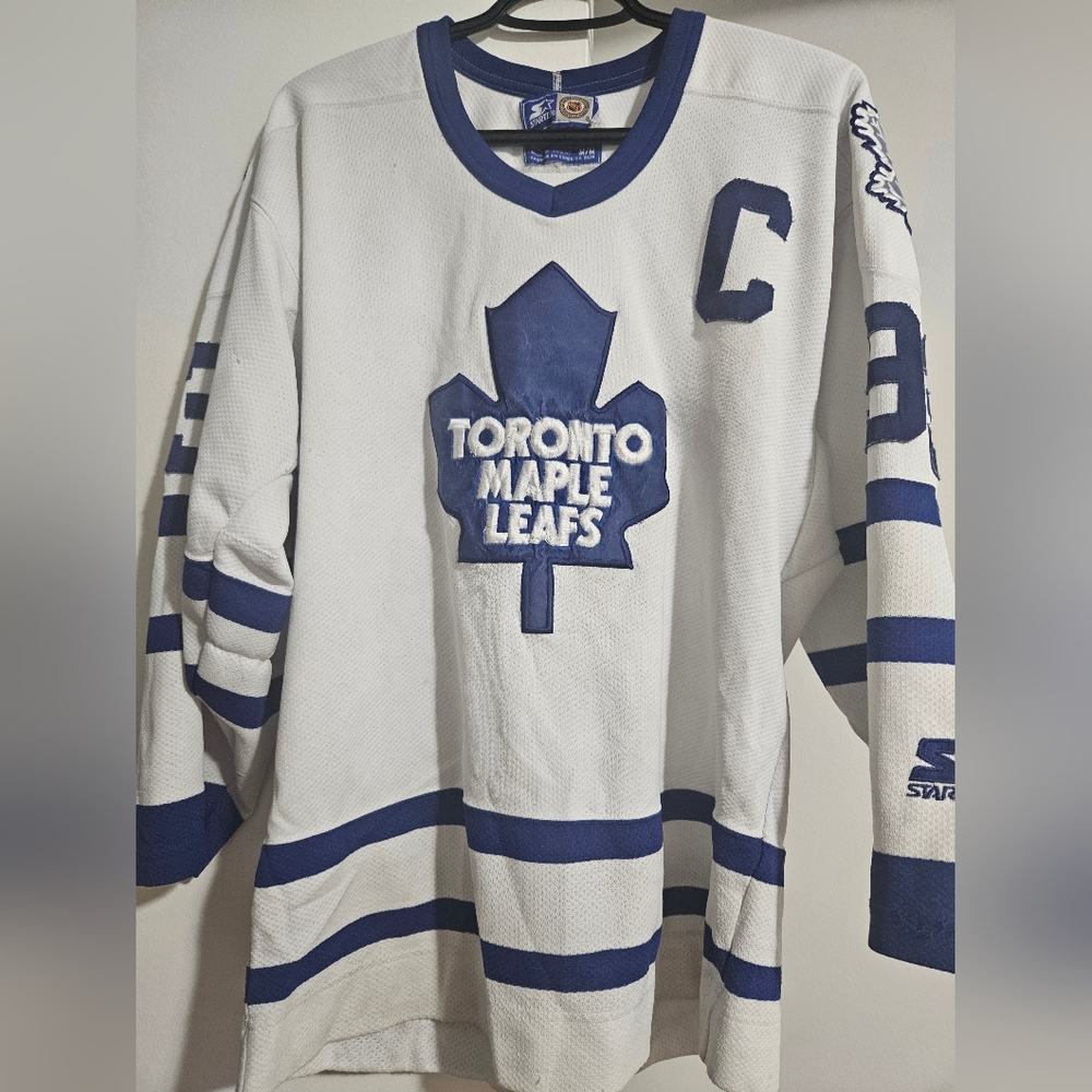 Doug Gilmour Toronto Maple Leafs NHL Hockey Official Starter Jersey